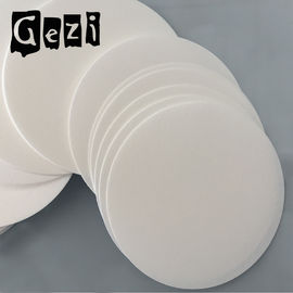 China 180mm 300 * 300mm runde Filterpapier-Chemie, Zellulose-Filterpapier im Trichter fournisseur
