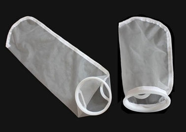 China FDA-Nylonfiltertüte-flüssige Filtertaschen 4 Zoll-Plastikring 75 100 150 Mikrometer-Masche fournisseur
