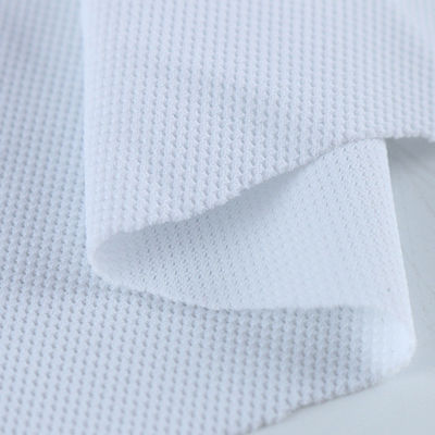 China Polyester-Verzerrung Gezi 50d/75D/100d strickte sechseckigen Moskito-Netz-Stoff für Activewear fournisseur