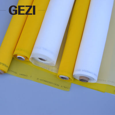 China weiße gelbe 80 100 110 250 Nylon-Polyester-Siebdruck mit 300 Maschen, der Masche für Siebdruck druckt fournisseur
