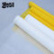 Weiße gelbe Polyester-Siebdruck-Masche, Leinwandbindungs-Siebdruck-Gewebe-Masche fournisseur