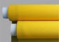 100% gelbe Einzelfaden-Siebdruck-Masche, Schirm-Gewebe-Masche fournisseur