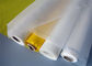 Leinwandbindungs-Polyester-Siebdruck-Masche, weiße gelbe Schirm-Gewebe-Masche fournisseur