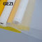 Siebdruckanzugsmaschenhemd-Maschenzahl 10T-165T weiße/gelbe Siebdruckmasche fournisseur