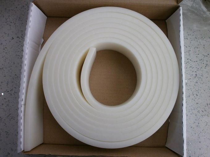 20mm Textilsiebdruck-Gummiwalzen-Gummipolyurethan-Weiß-Elastizität
