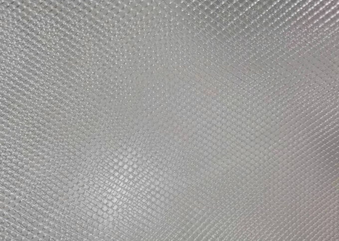 Plastik-pp.-Filter-Masche verdrängte flache Diamant-Poren-Plastikgröße des Netz-2mm 3mm