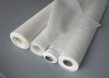 China Säurebeständiger Einzelfaden-Nylonfilter-Maschen-Gewebe-Weiß 115 cm-Breite für die Entstörung fournisseur