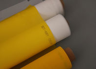 Färben Sie Einzelfaden-Polyester-Siebdruck-Masche 100% 165T für Druckbetrieb gelb