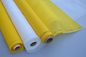 Färben Sie Einzelfaden-Polyester-Siebdruck-Masche 100% 165T für Druckbetrieb gelb fournisseur