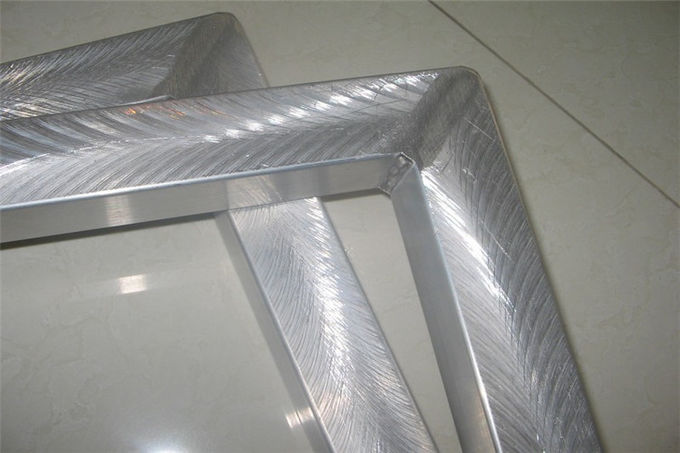 Einfache saubere Aluminiumsiebdruck-Rahmen, Kopierrahmen des Maschinen-kleinen Bildschirms