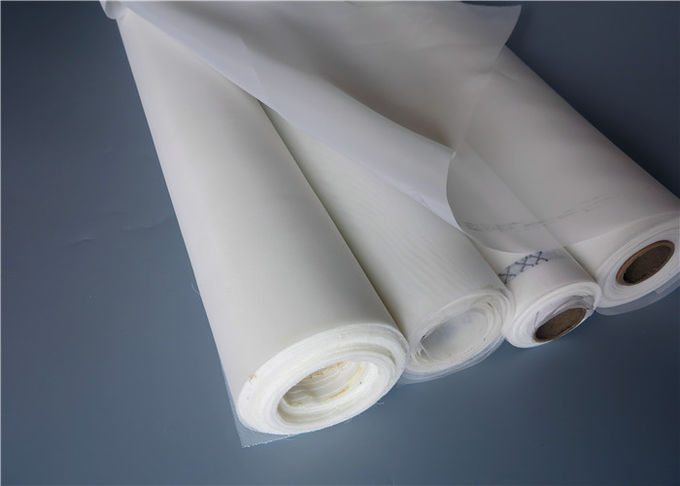 Säurebeständiger Einzelfaden-Nylonfilter-Maschen-Gewebe-Weiß 115 cm-Breite für die Entstörung