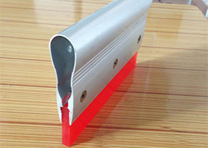 Aluminiumgriff-Siebdruck-Druckgummiwalze mit veränderbarem Gummiblatt 70A